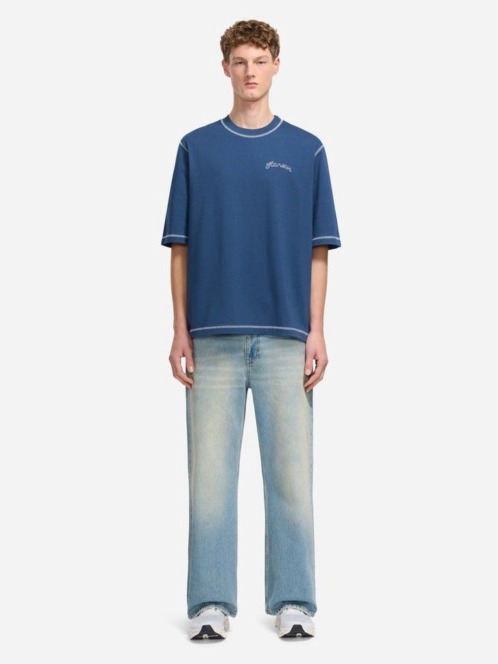 FLANEUR - TSHIRT - Blauw
