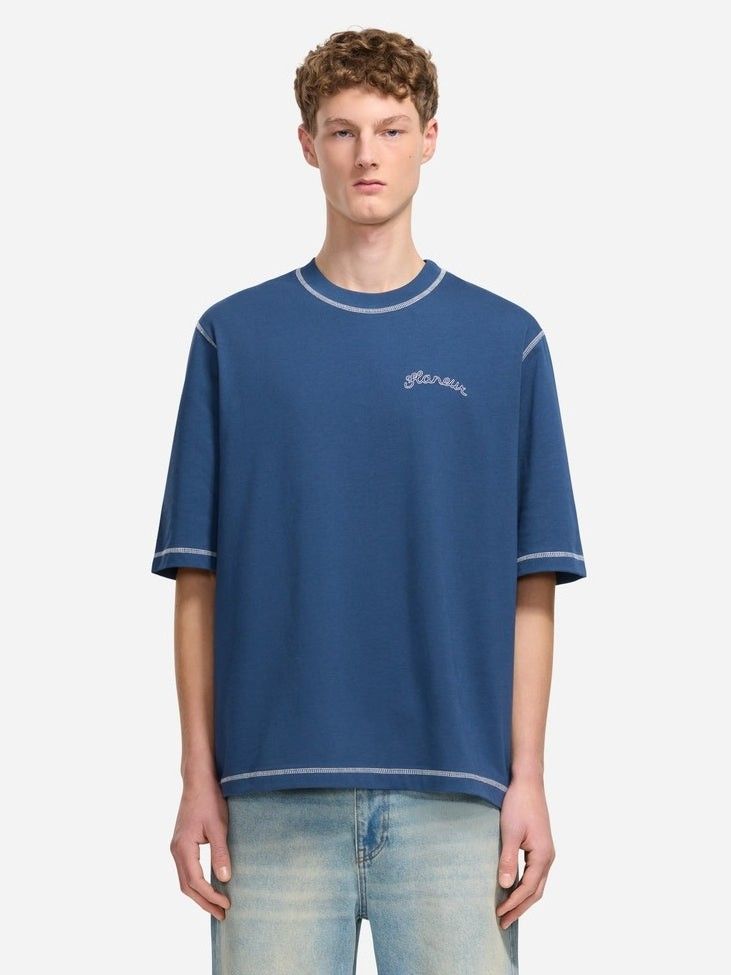 FLANEUR - TSHIRT - Blauw