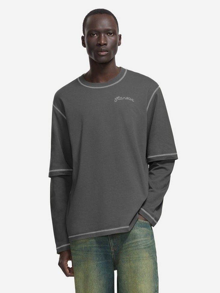 FLANEUR - TSHIRT - Zwart