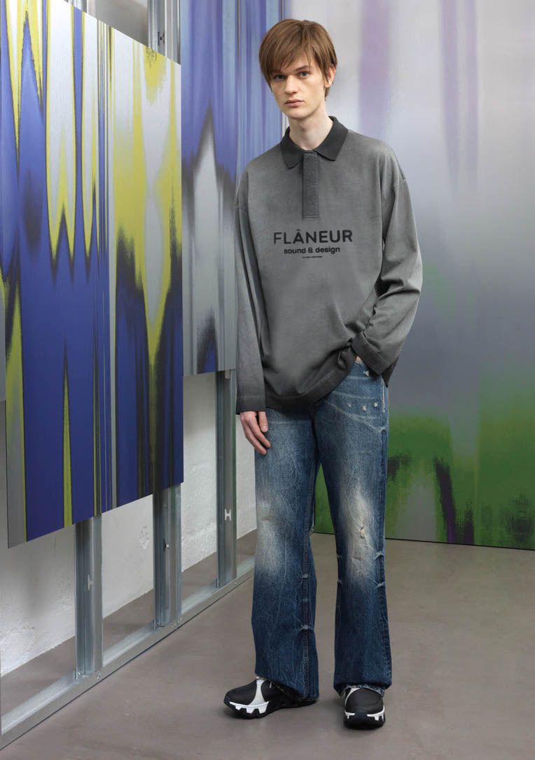 FLANEUR - TSHIRT - Grijs