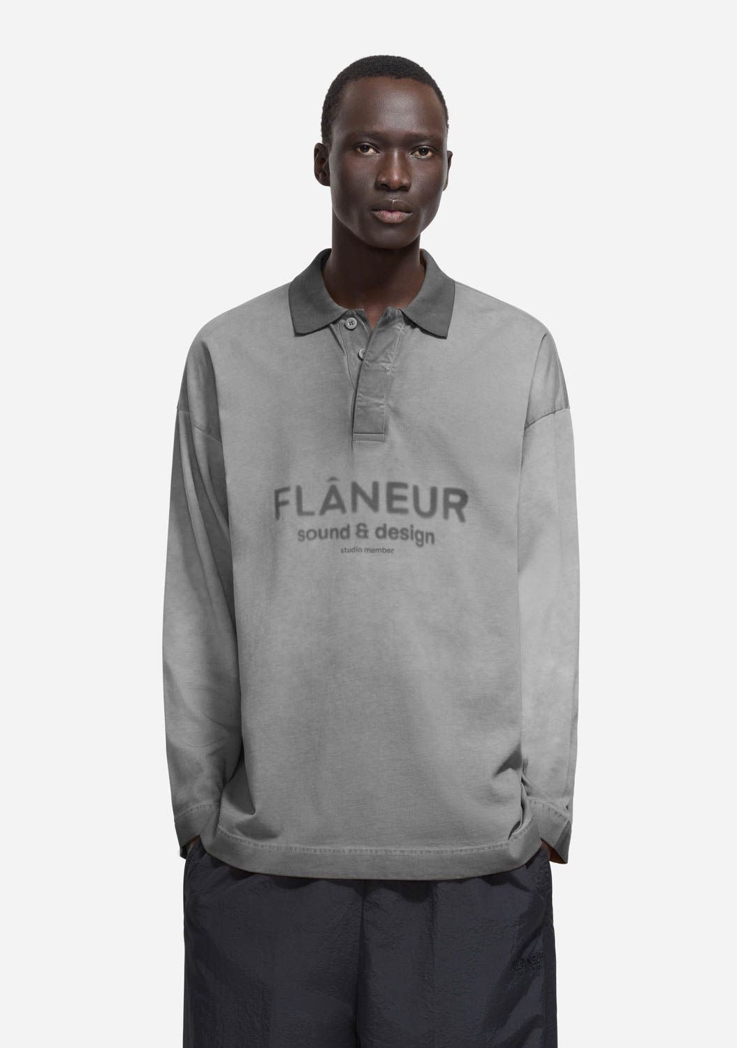 FLANEUR - TSHIRT - Grijs