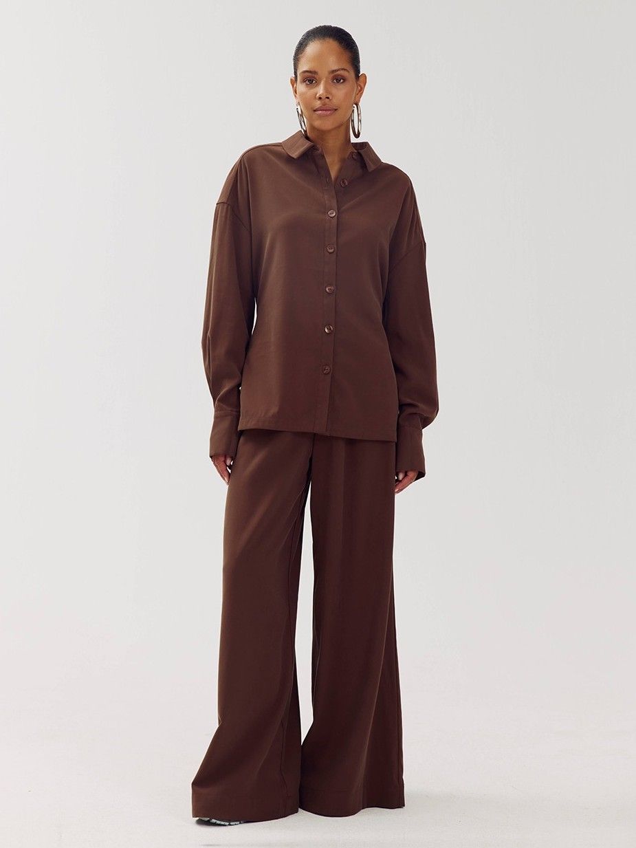 HARPER & YVE - BROEK - Bruin