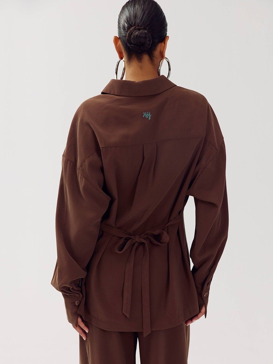 HARPER & YVE - BLOUSE - Bruin