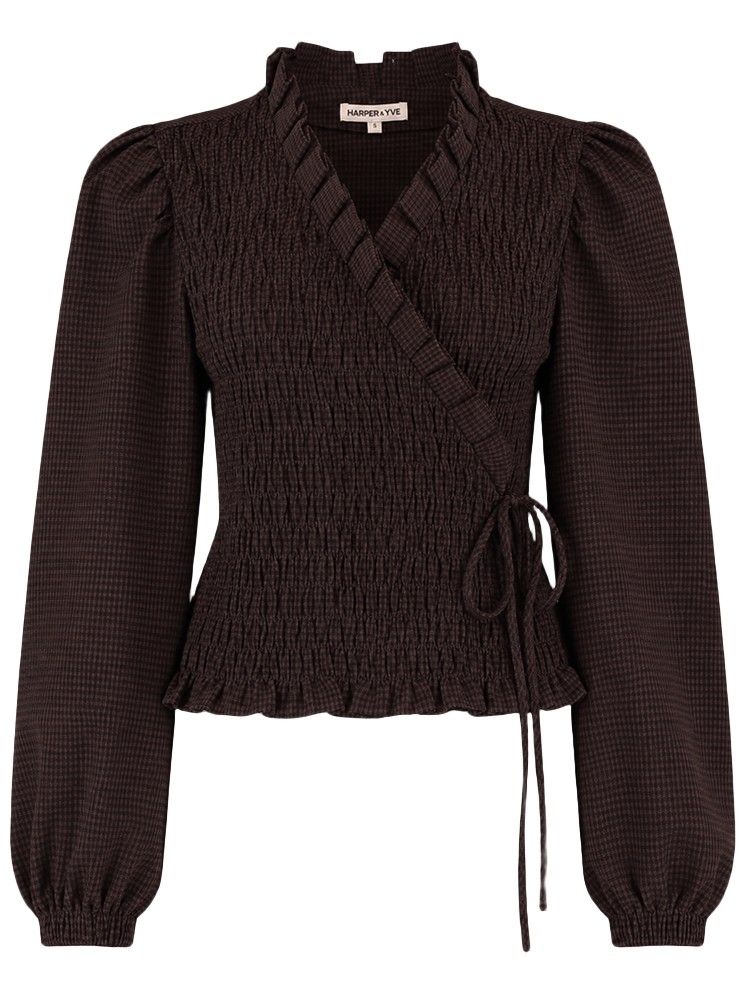 HARPER & YVE - BLOUSE - Bruin