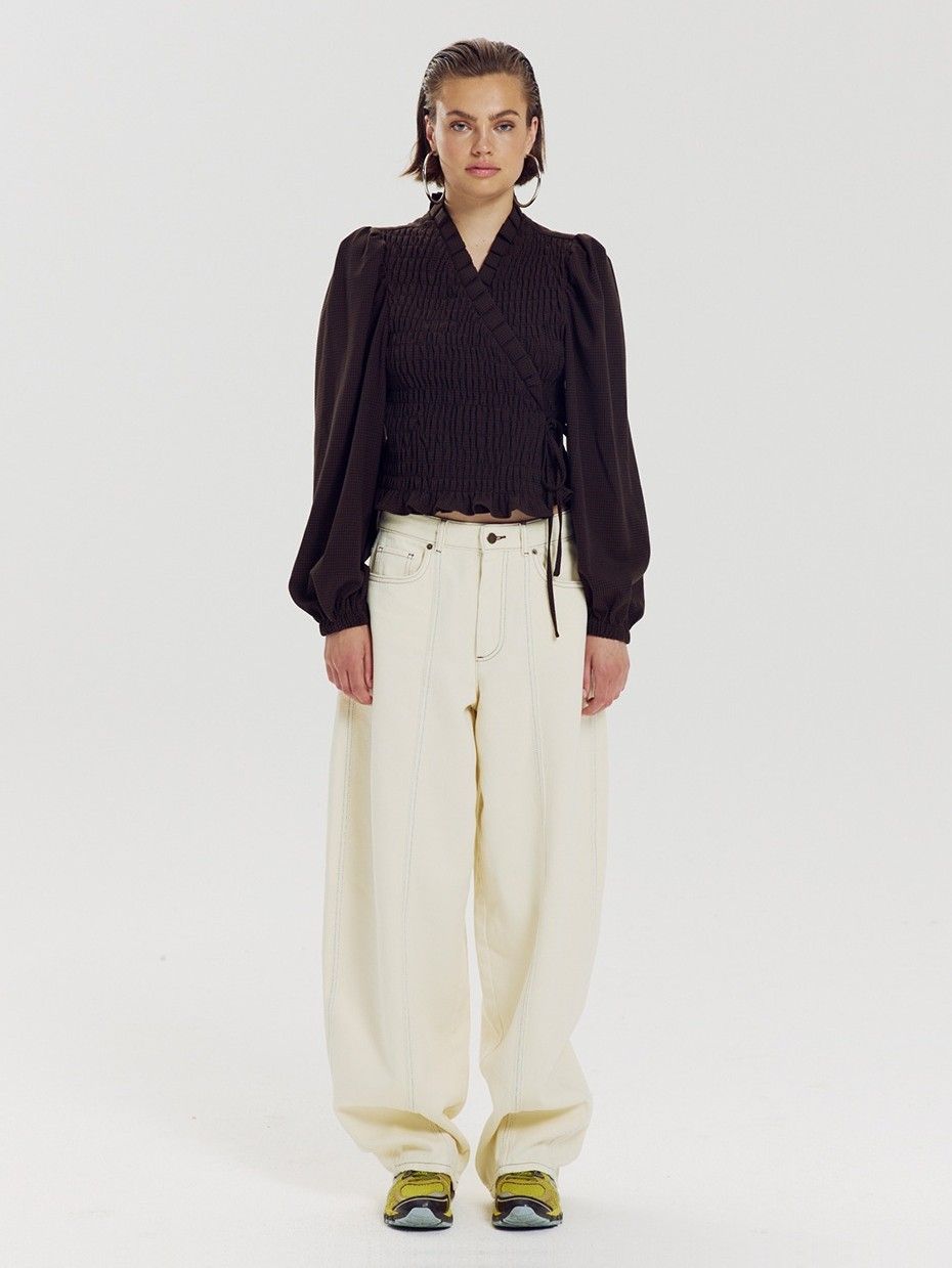 HARPER & YVE - BLOUSE - Bruin