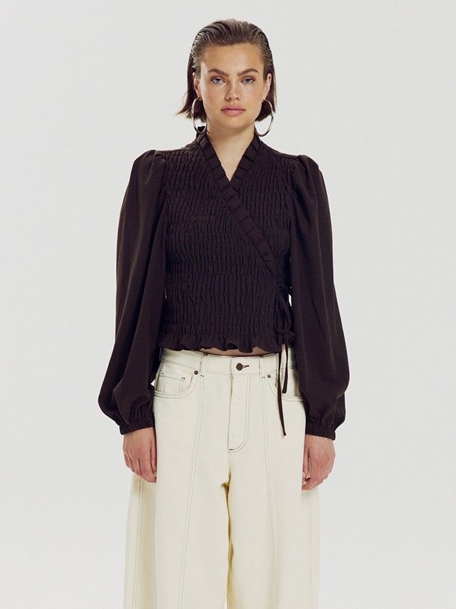 HARPER & YVE - BLOUSE - Bruin