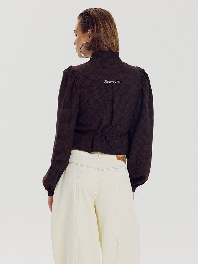 HARPER & YVE - BLOUSE - Bruin