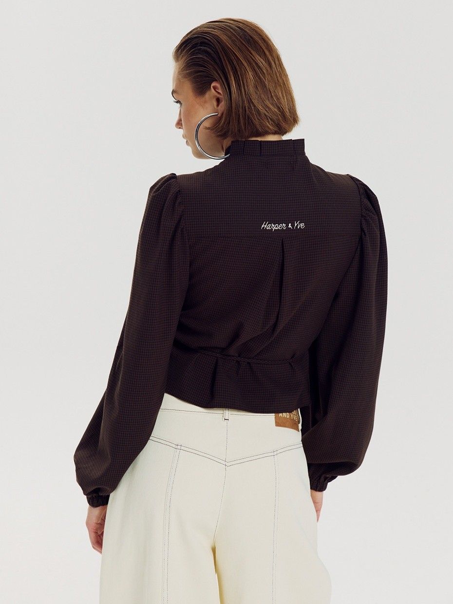 HARPER & YVE - BLOUSE - Bruin
