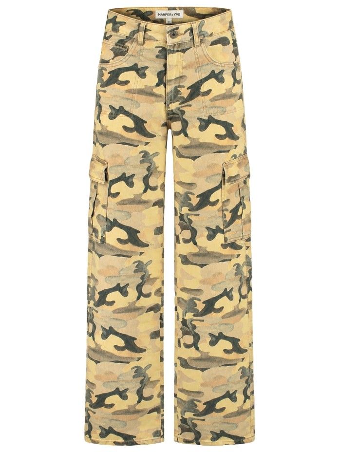 HARPER & YVE - BROEK - Geel