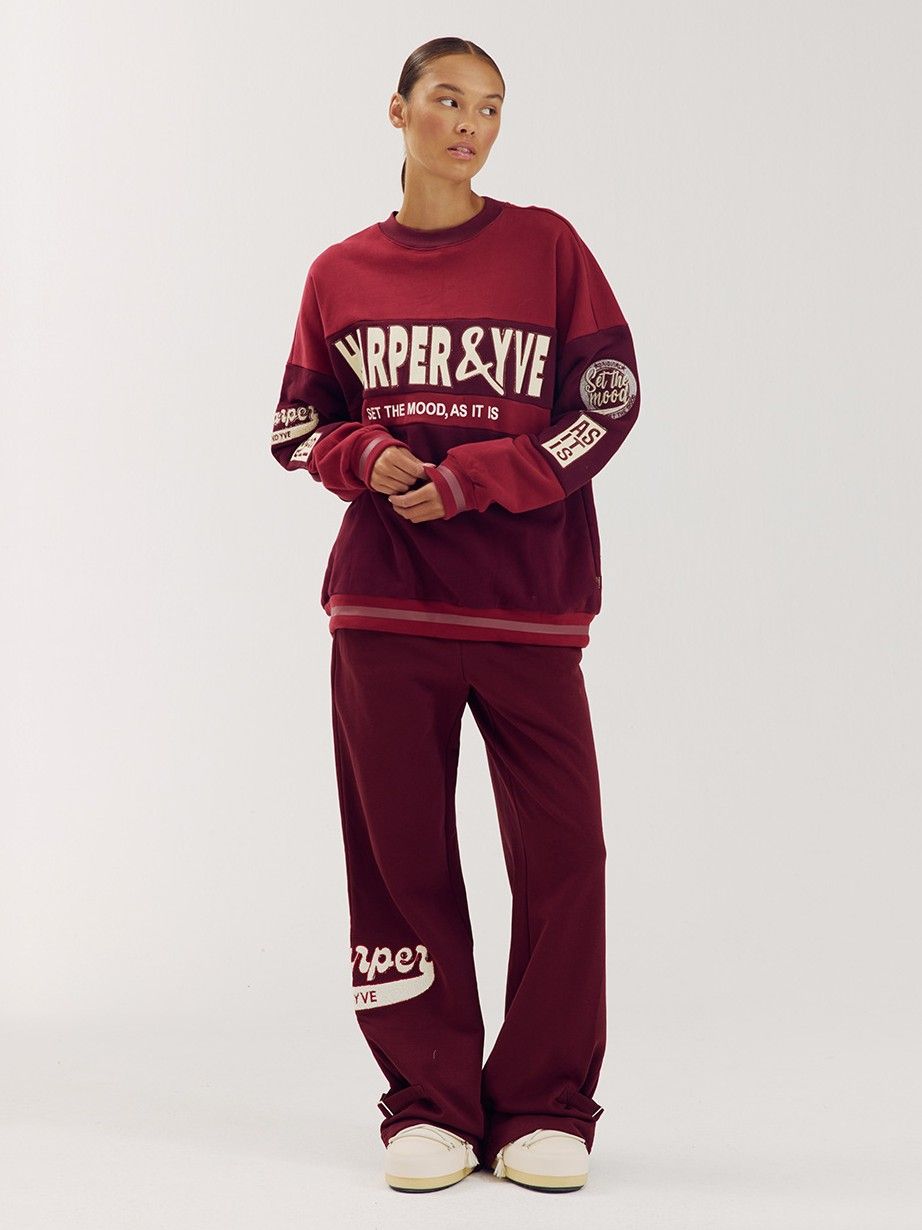 HARPER & YVE - BROEK - Rood