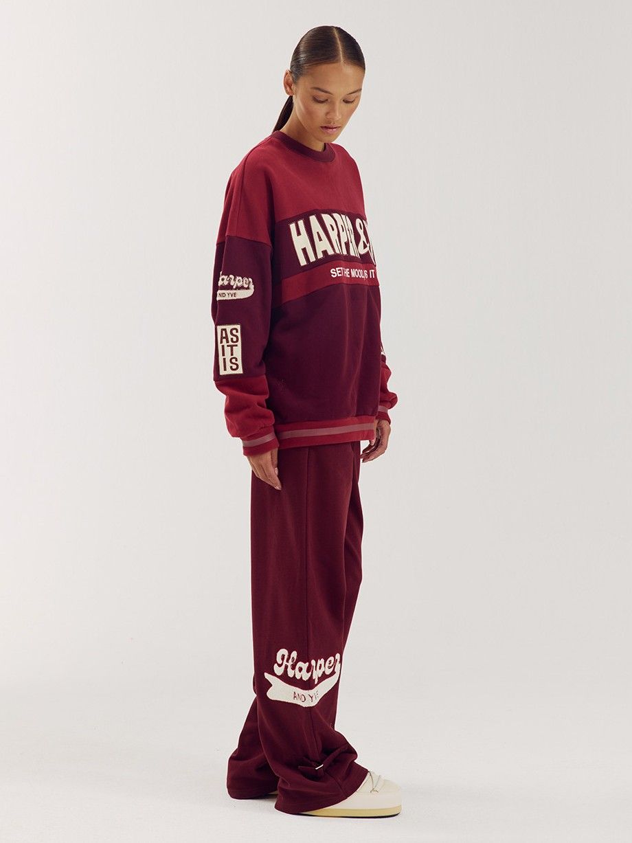HARPER & YVE - BROEK - Rood