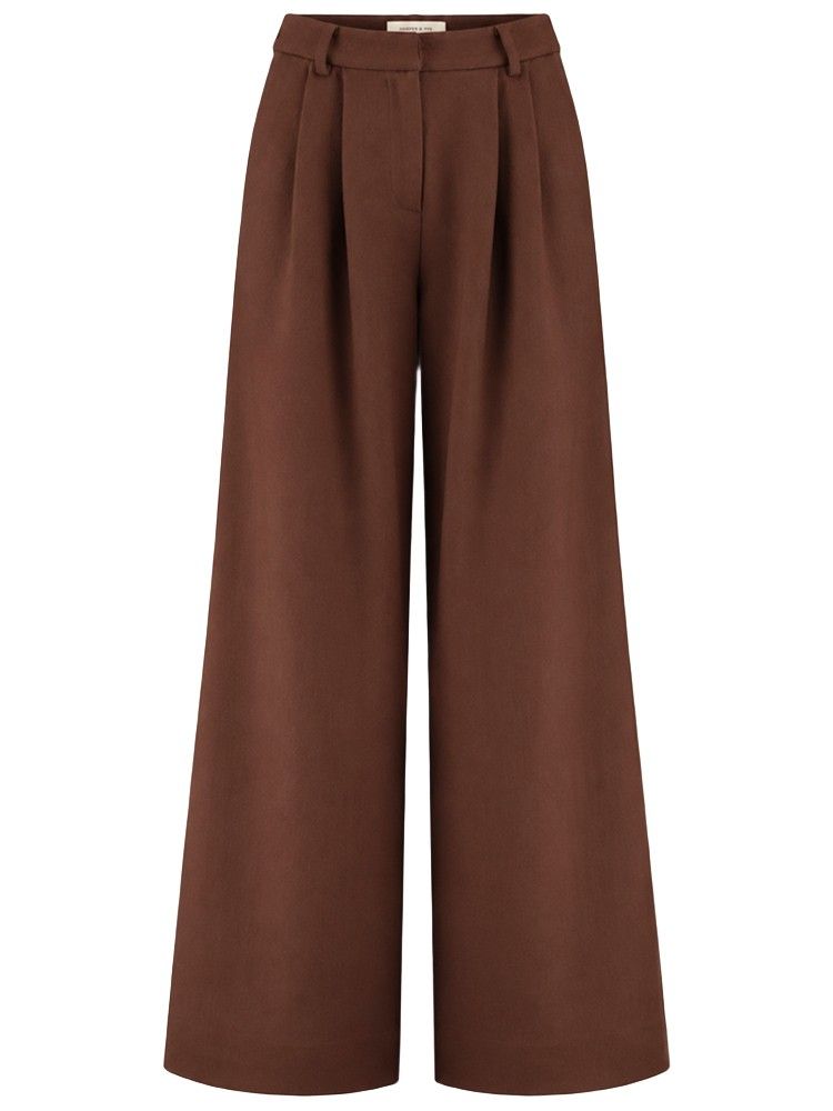 HARPER & YVE - BROEK - Bruin