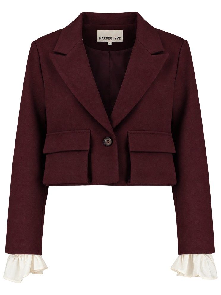 HARPER & YVE - BLAZER - Rood