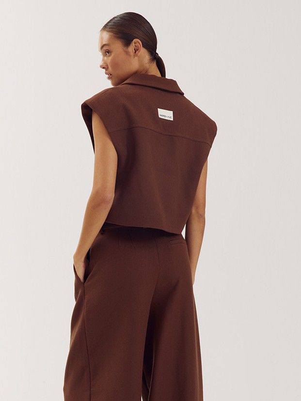 HARPER & YVE - GILET - Bruin