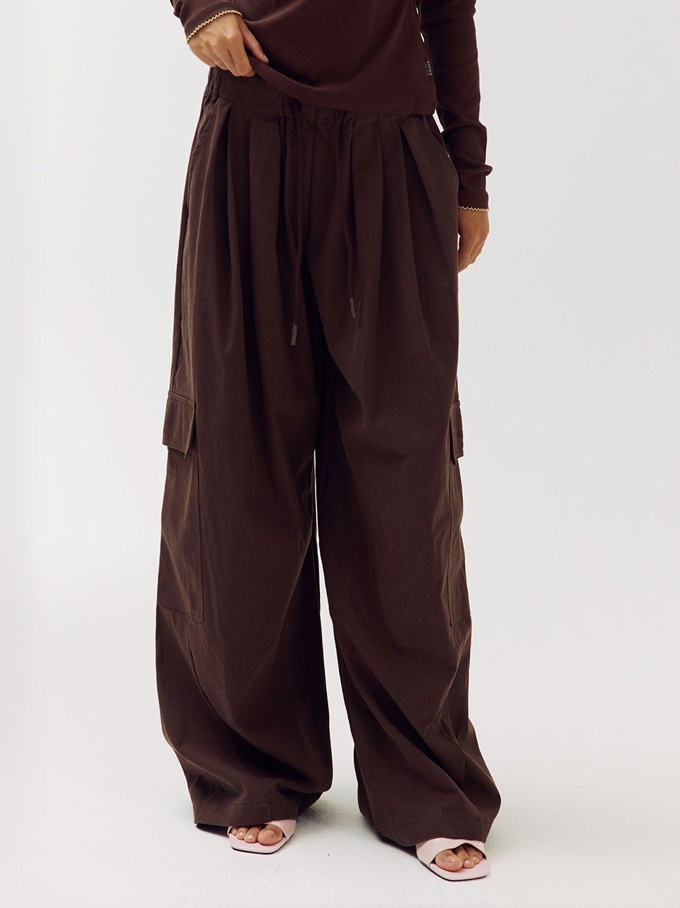 HARPER & YVE - BROEK - Bruin