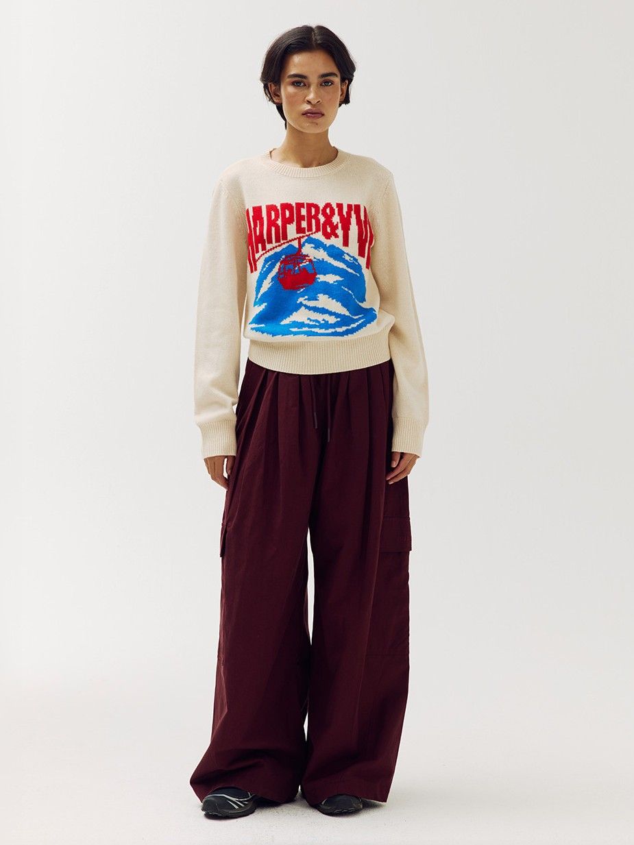 HARPER & YVE - BROEK - Rood