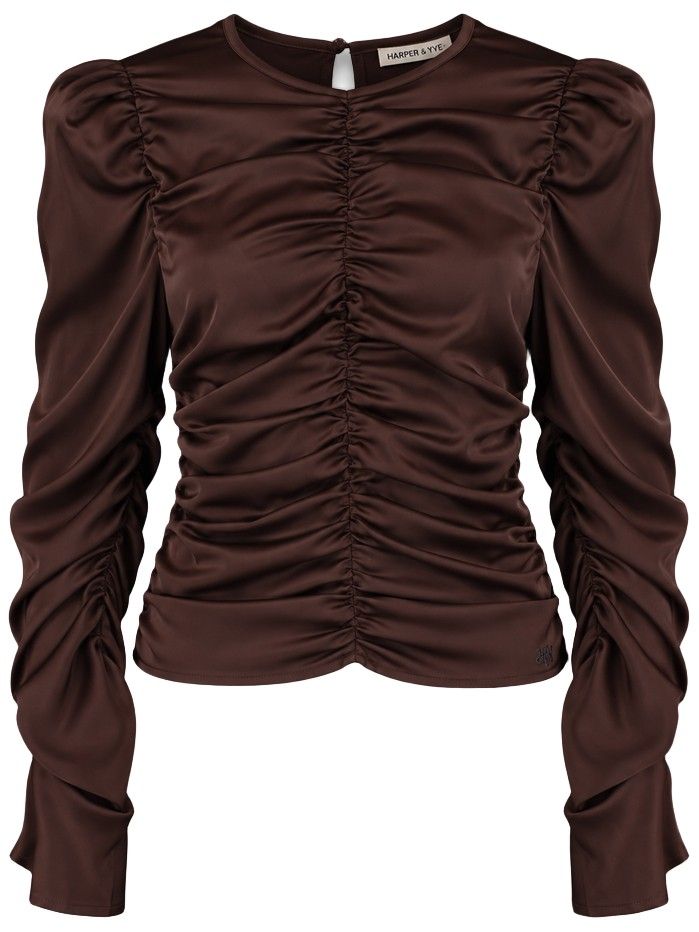 HARPER & YVE - BLOUSE - Bruin