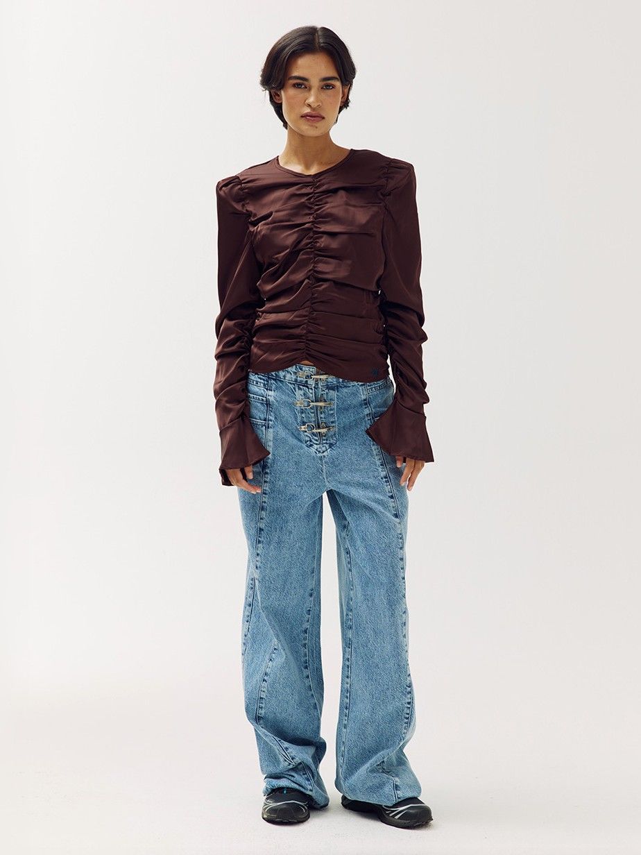 HARPER & YVE - BLOUSE - Bruin