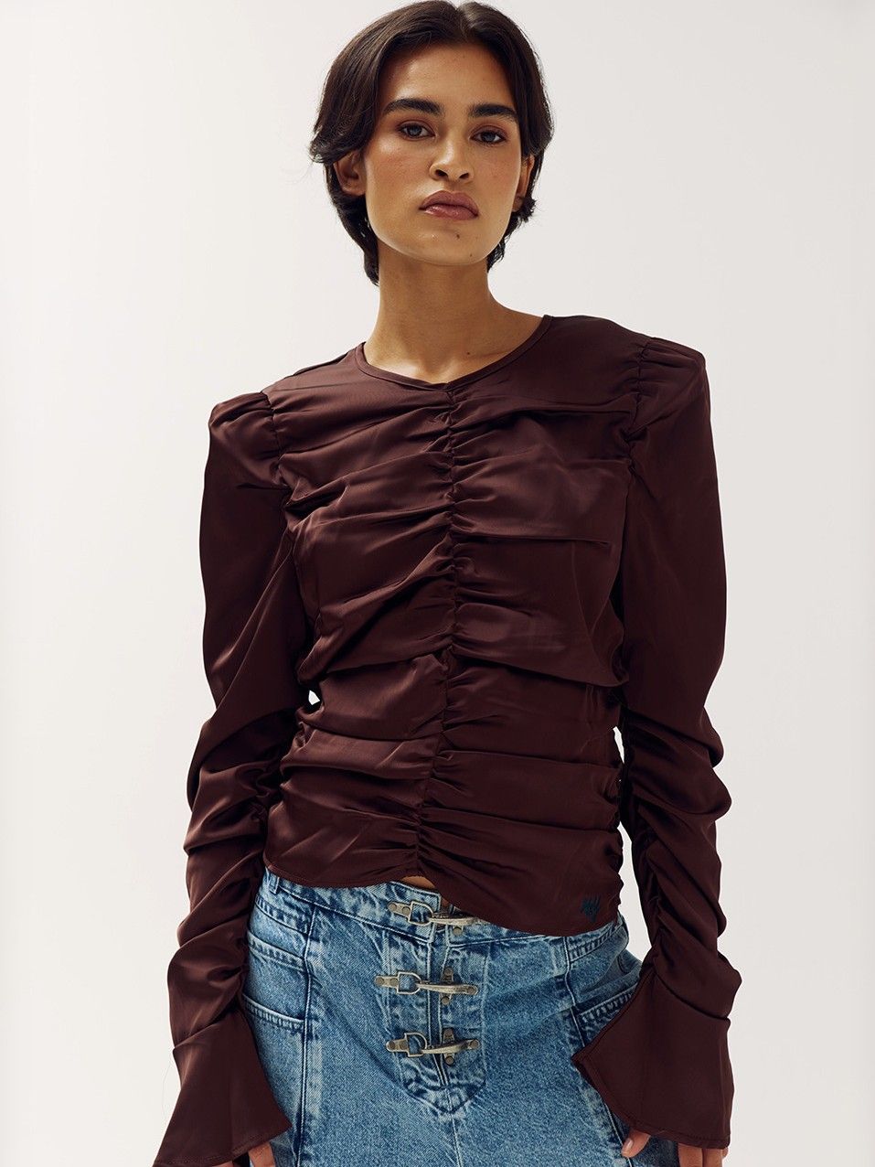 HARPER & YVE - BLOUSE - Bruin