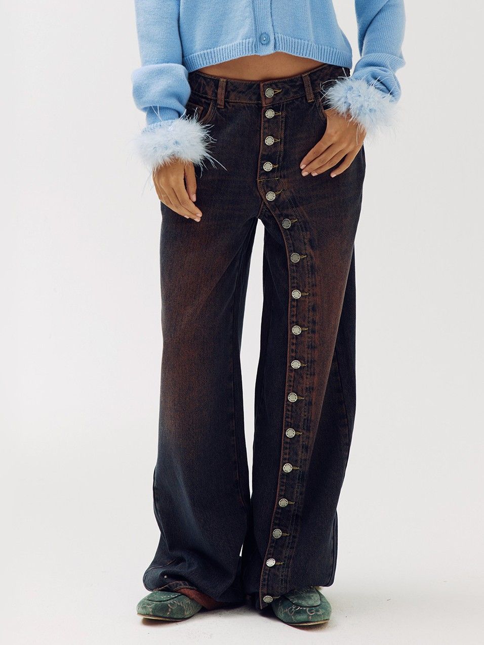 HARPER & YVE - JEANS - Bruin