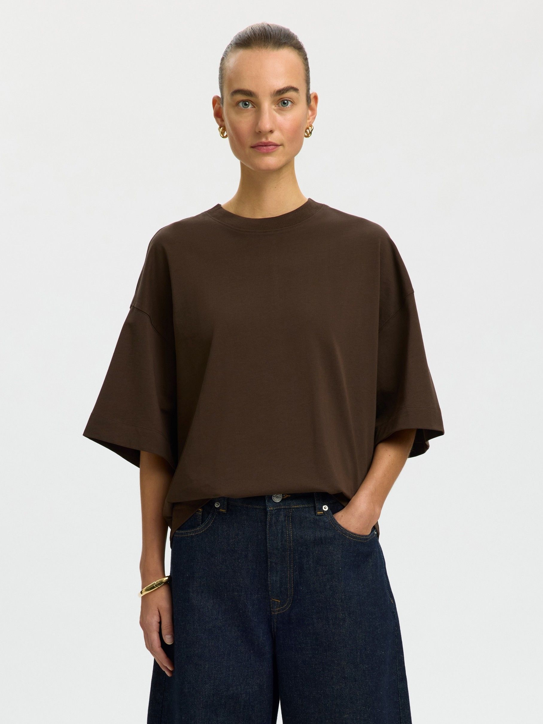 SELECTED FEMME - SHIRT - Bruin