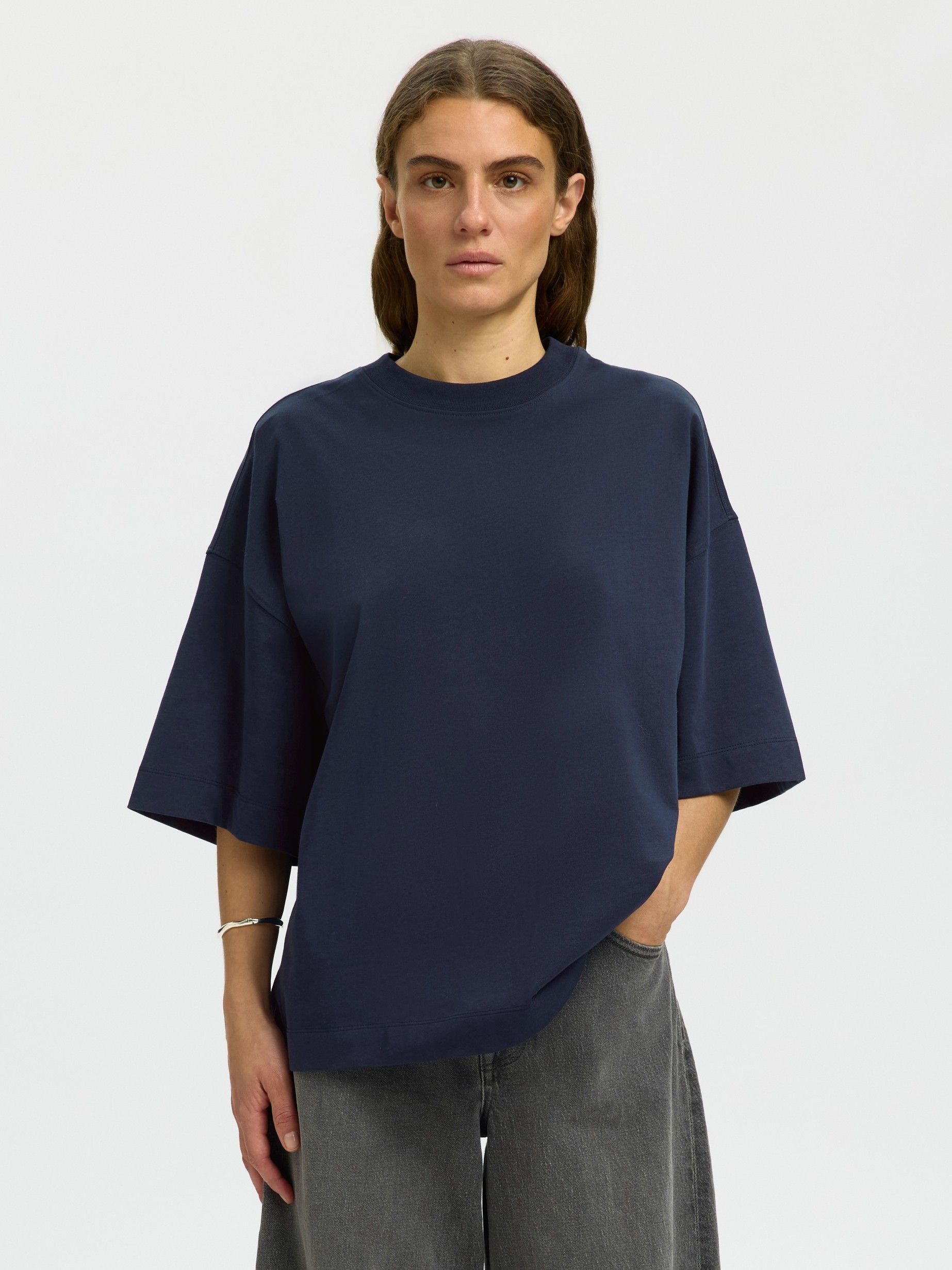 SELECTED FEMME - SHIRT - Blauw