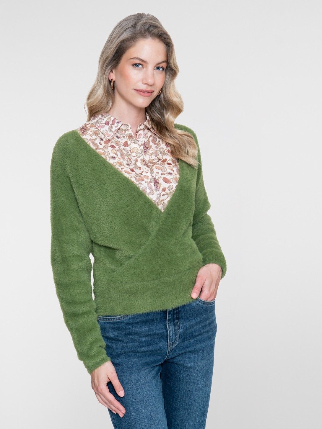 GEISHA - BLOUSE - Beige