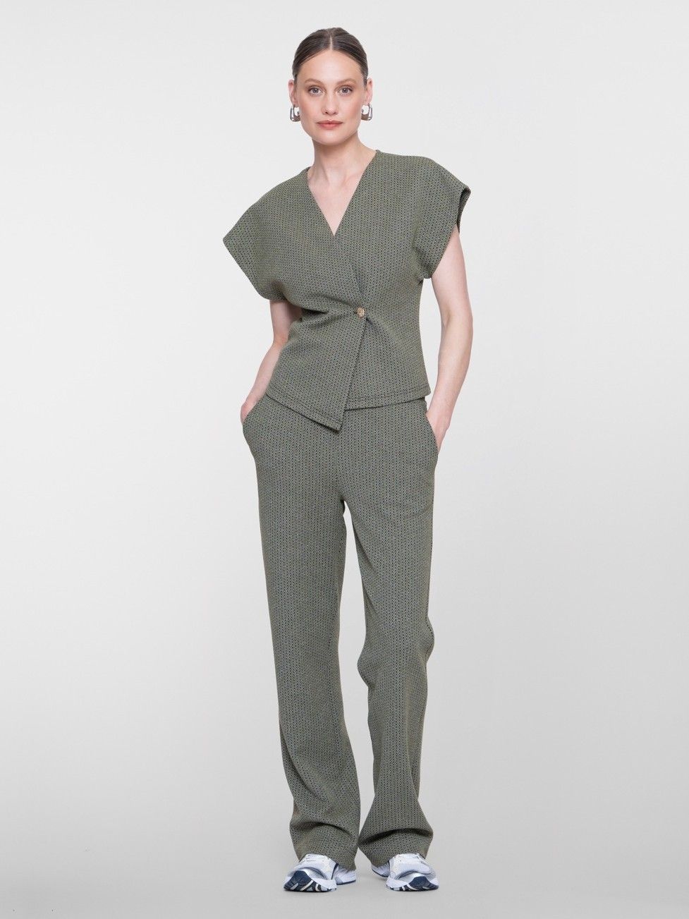 GEISHA - SHIRT - Groen