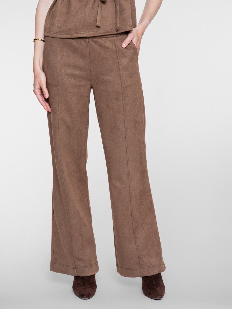 GEISHA - BROEK - Bruin
