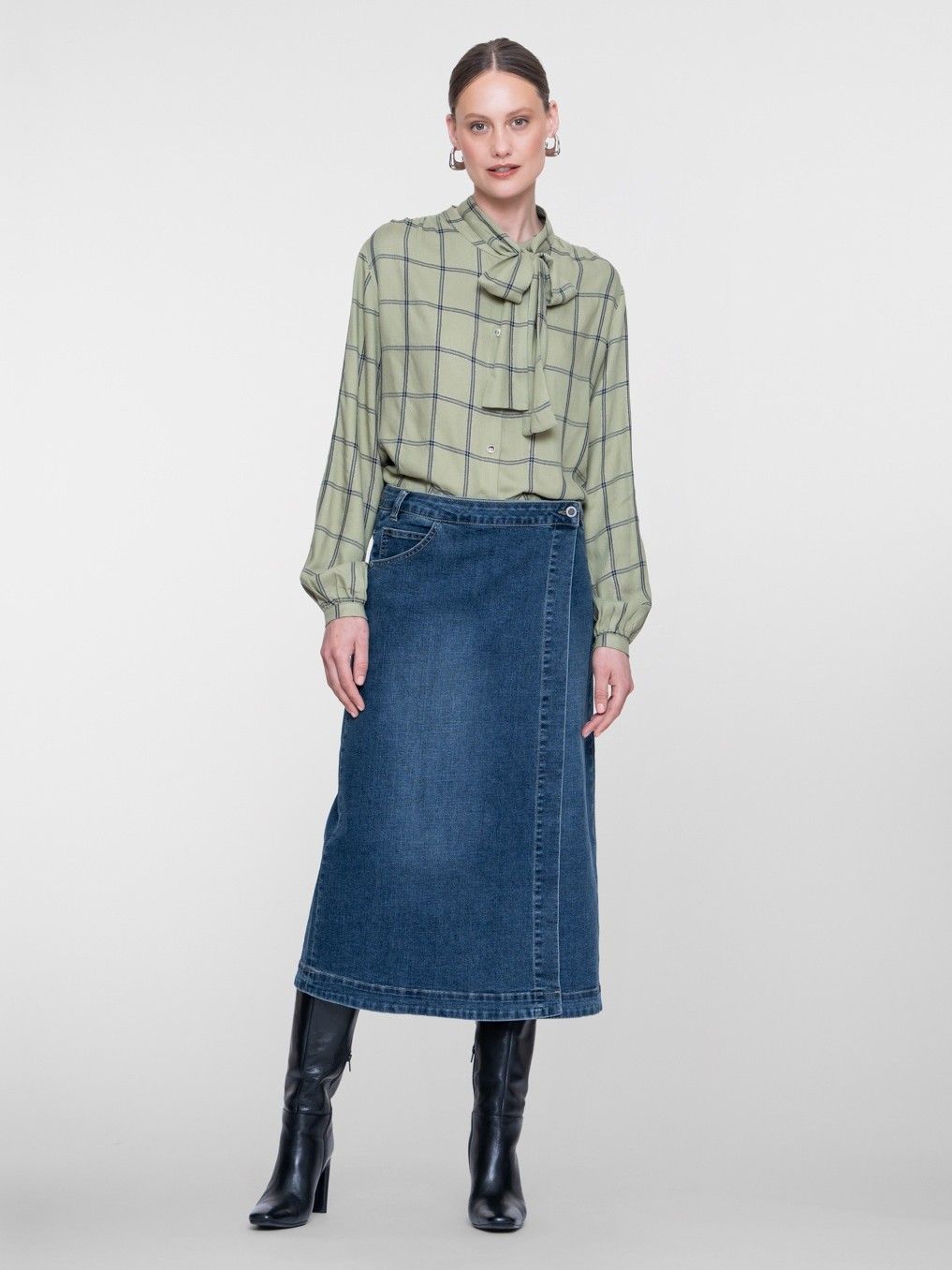 GEISHA - BLOUSE - Groen