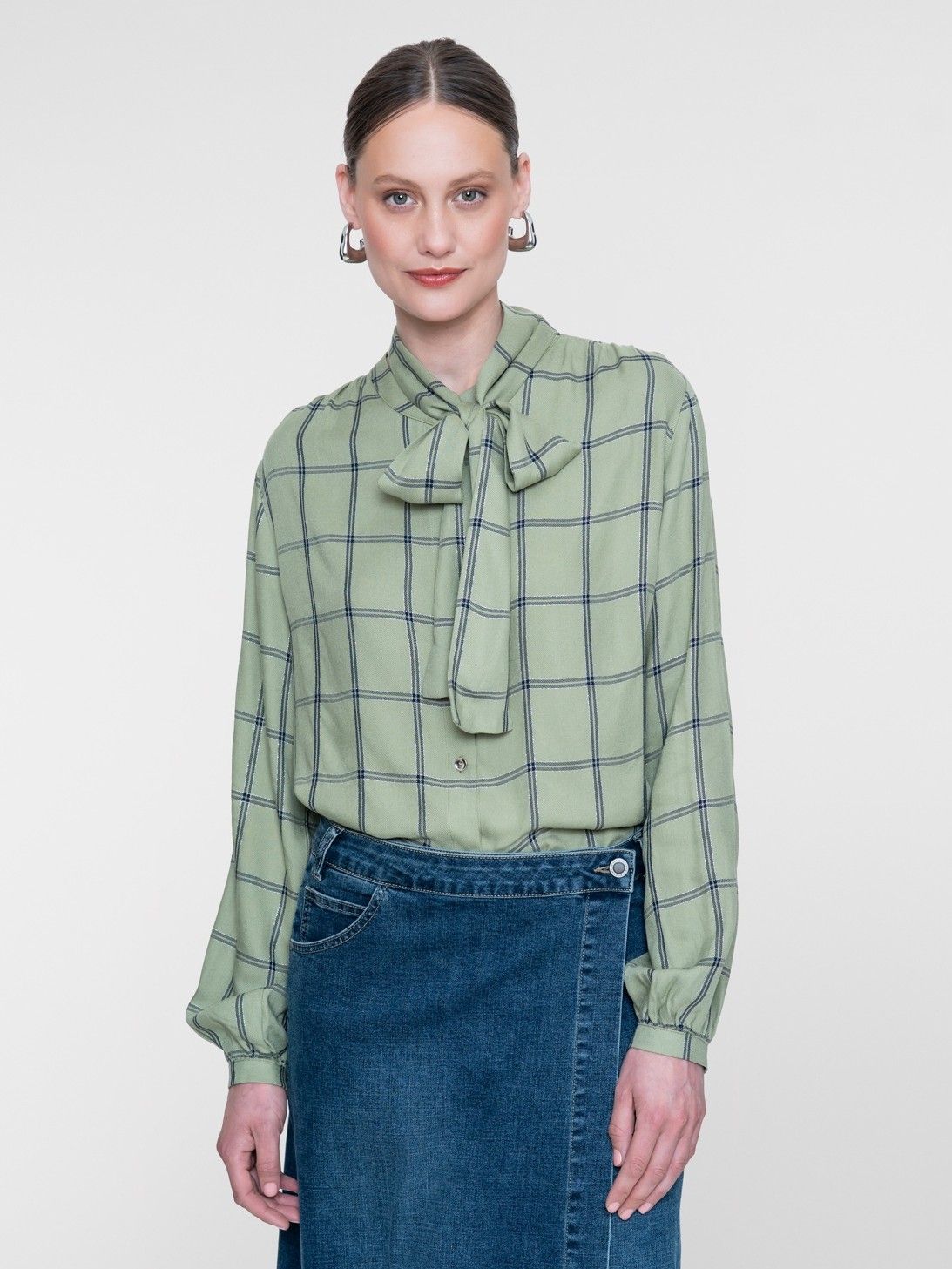 GEISHA - BLOUSE - Groen