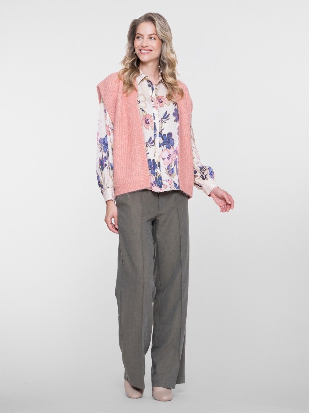 GEISHA - BROEK - Groen