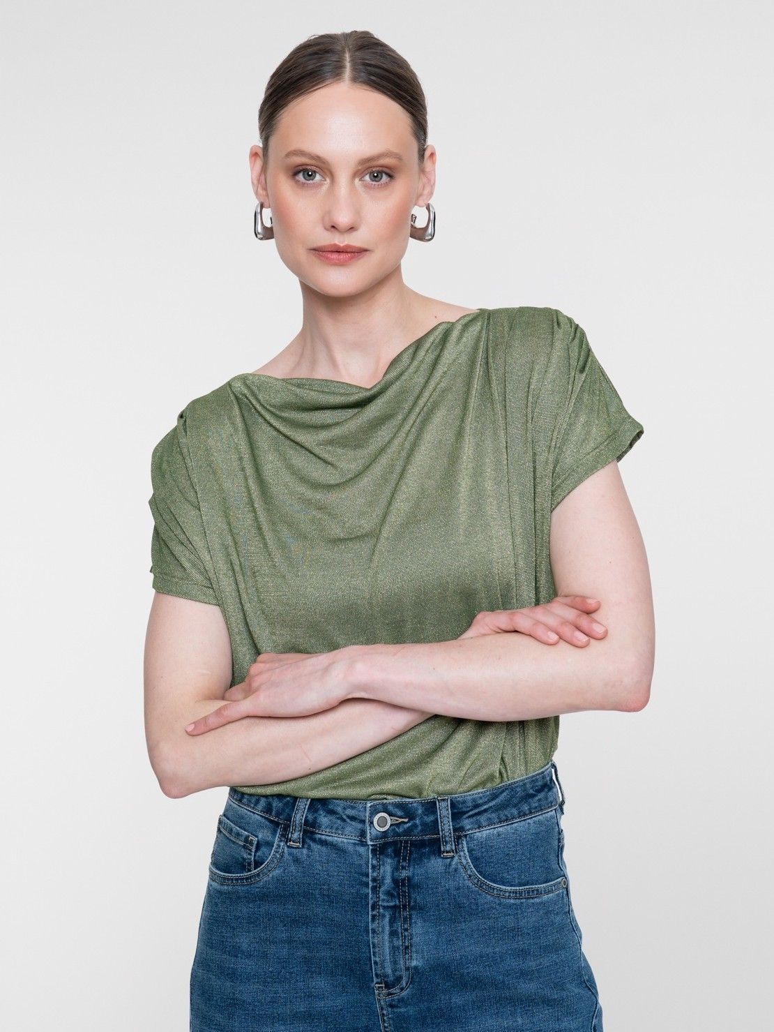 GEISHA - SHIRT - Groen