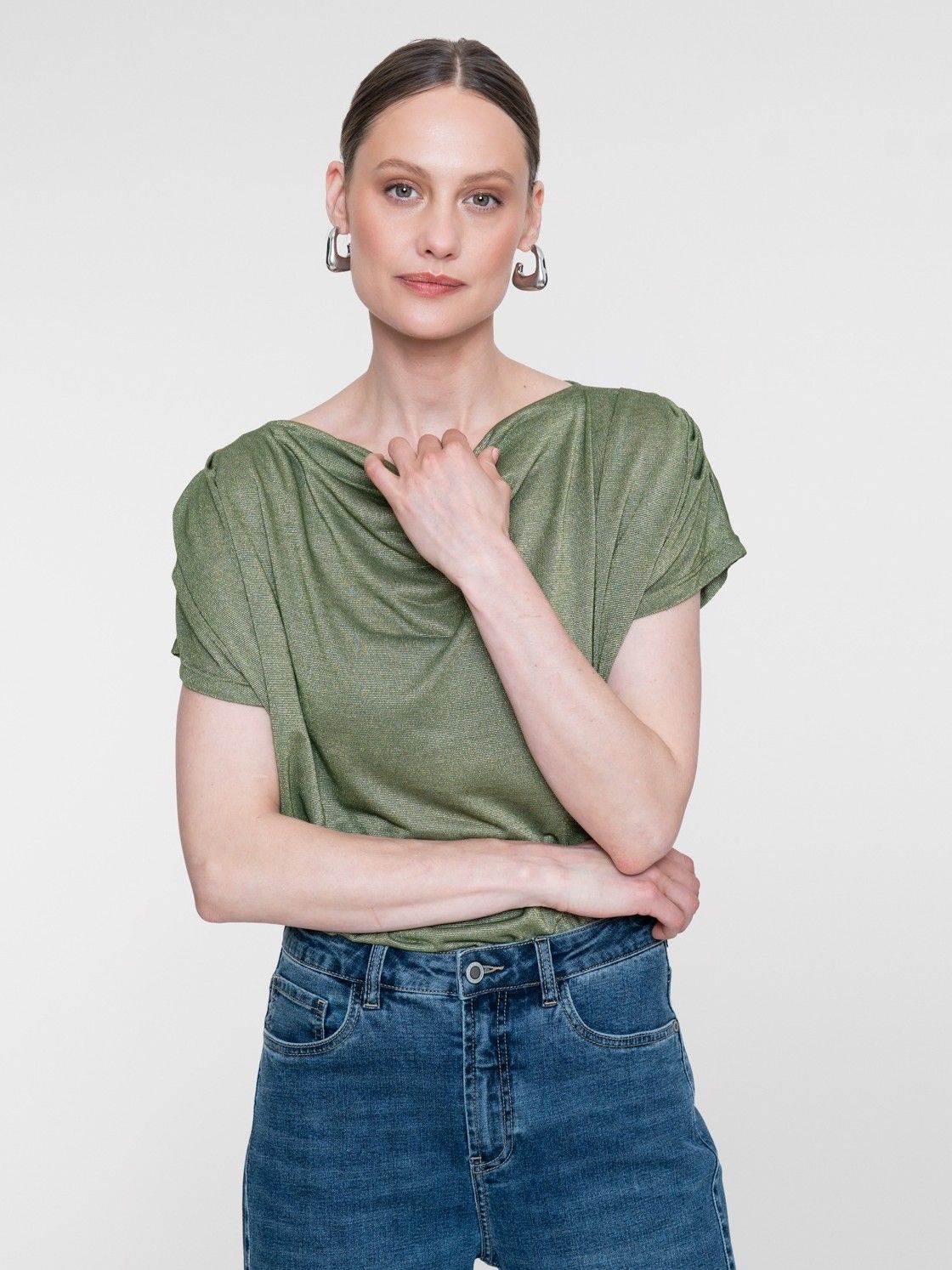 GEISHA - SHIRT - Groen