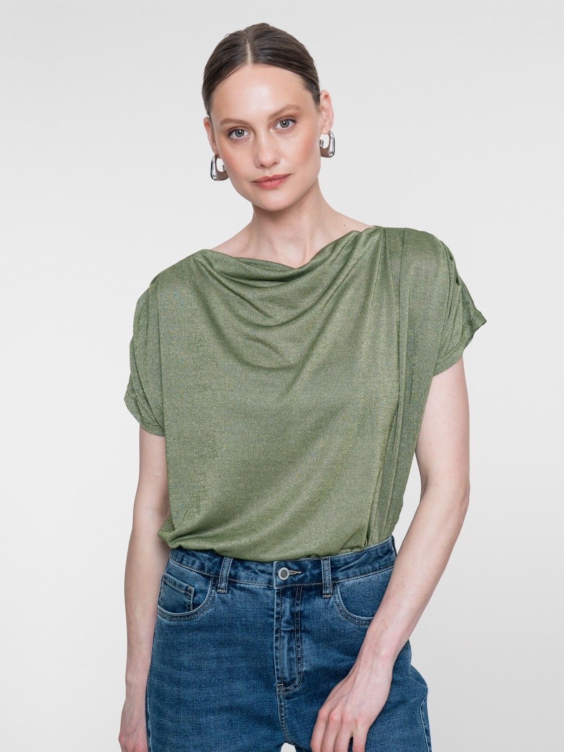 GEISHA - SHIRT - Groen