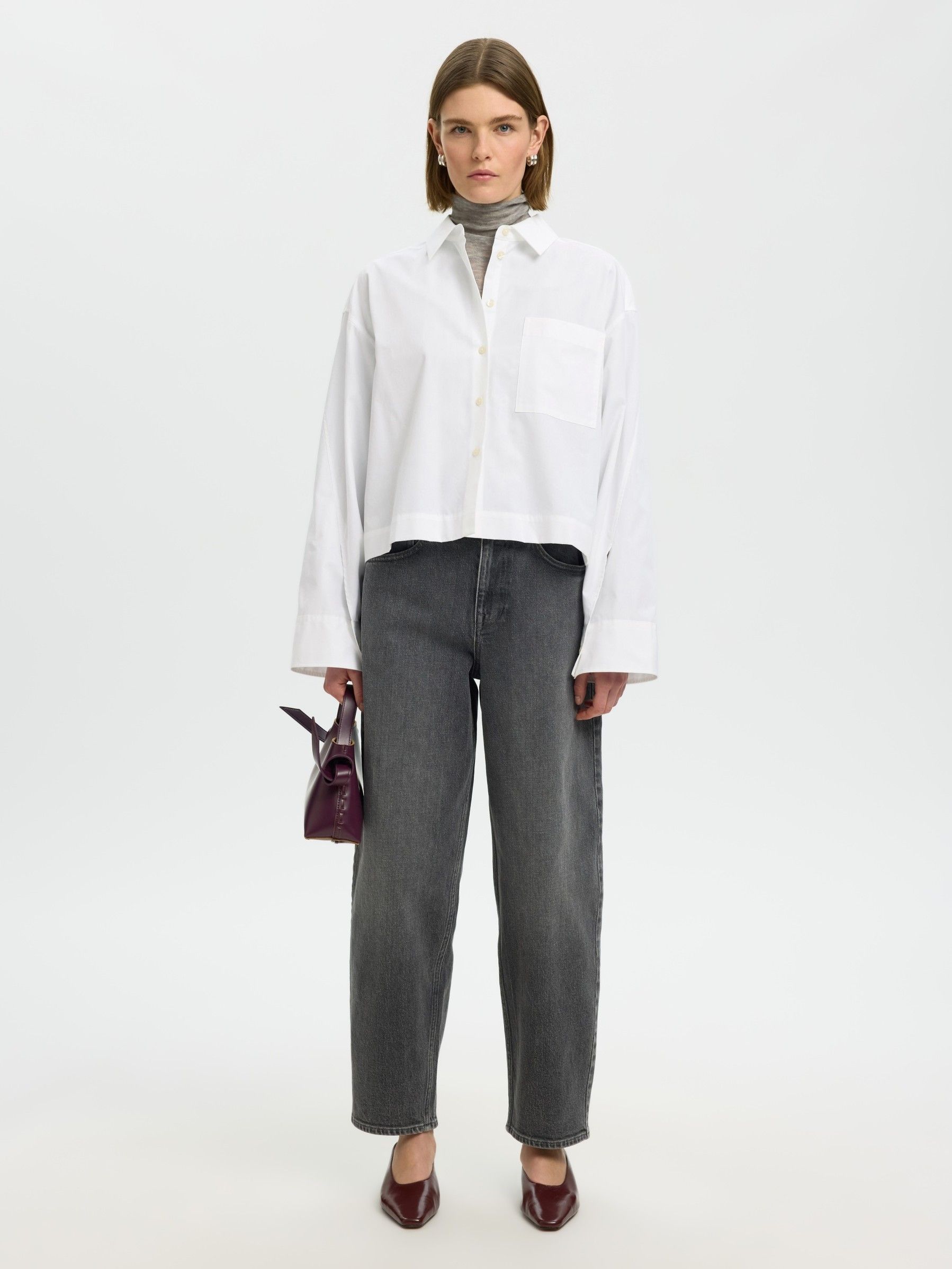 SELECTED FEMME - BLOUSE - Wit
