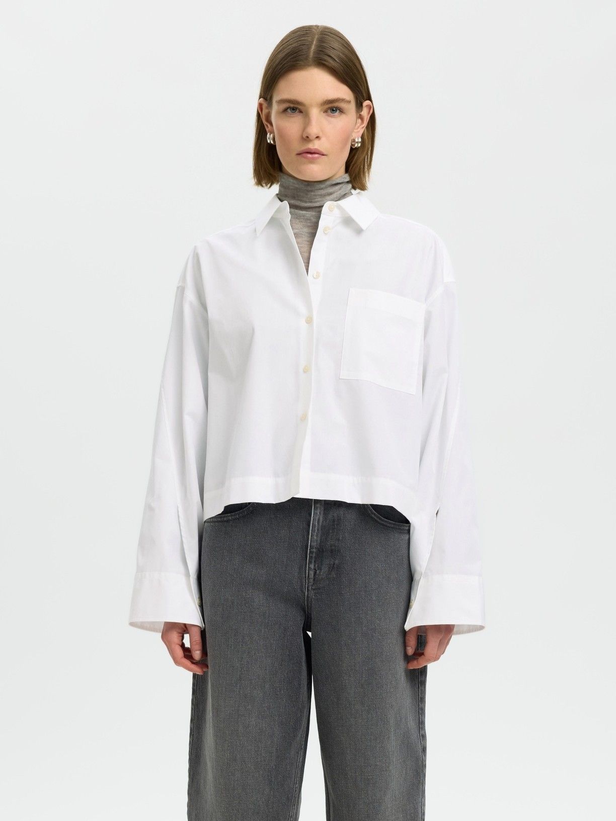 SELECTED FEMME - BLOUSE - Wit