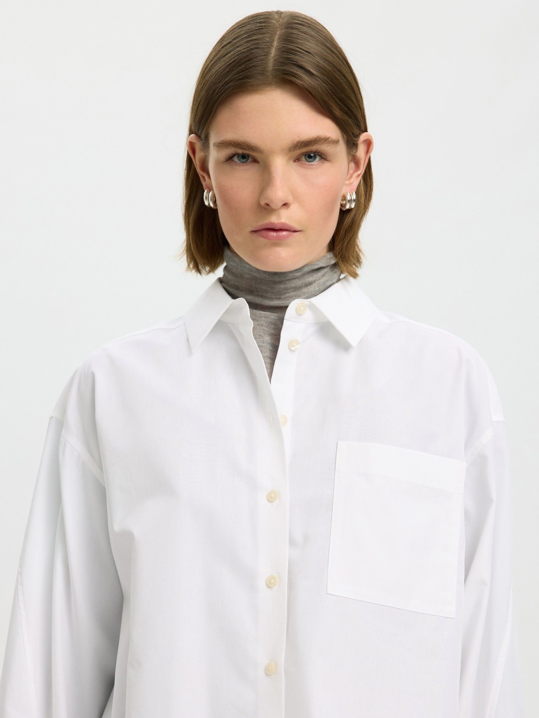 SELECTED FEMME - BLOUSE - Wit