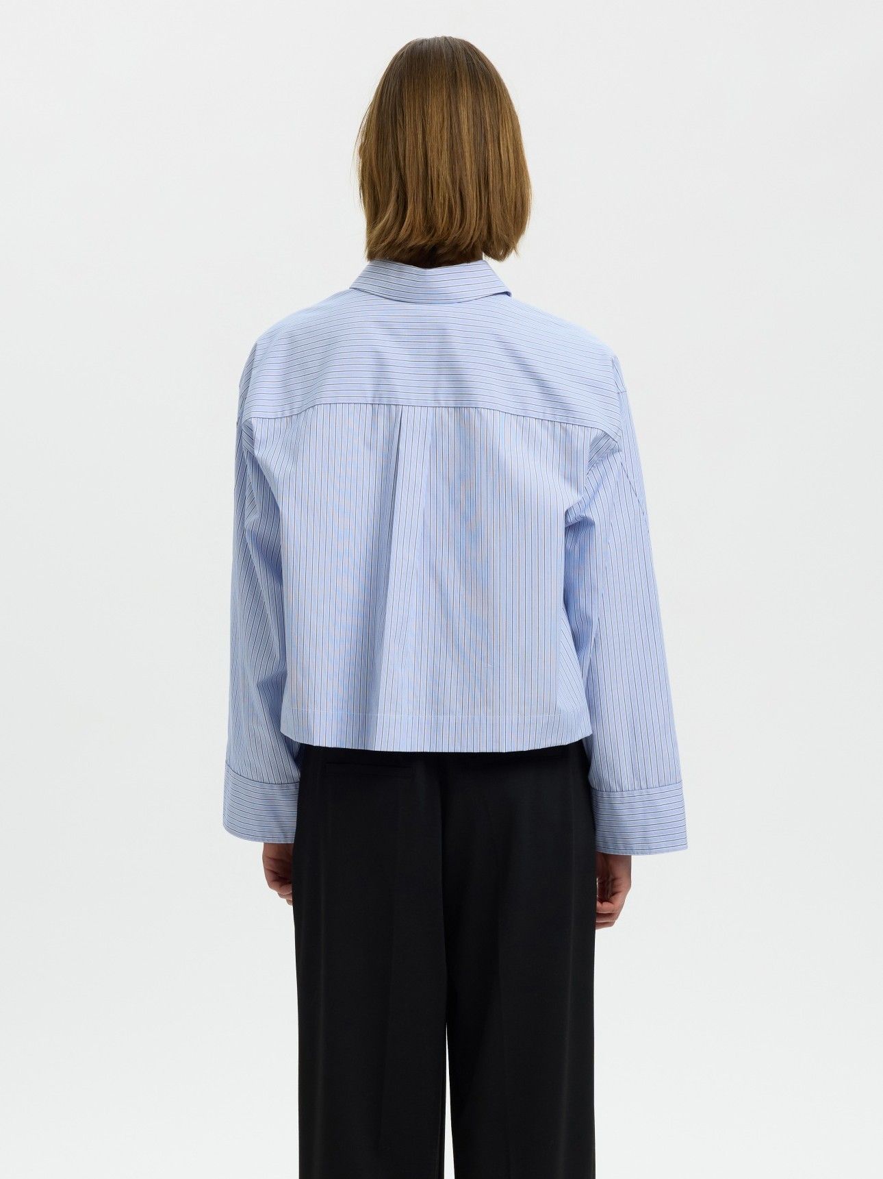 SELECTED FEMME - BLOUSE - Blauw