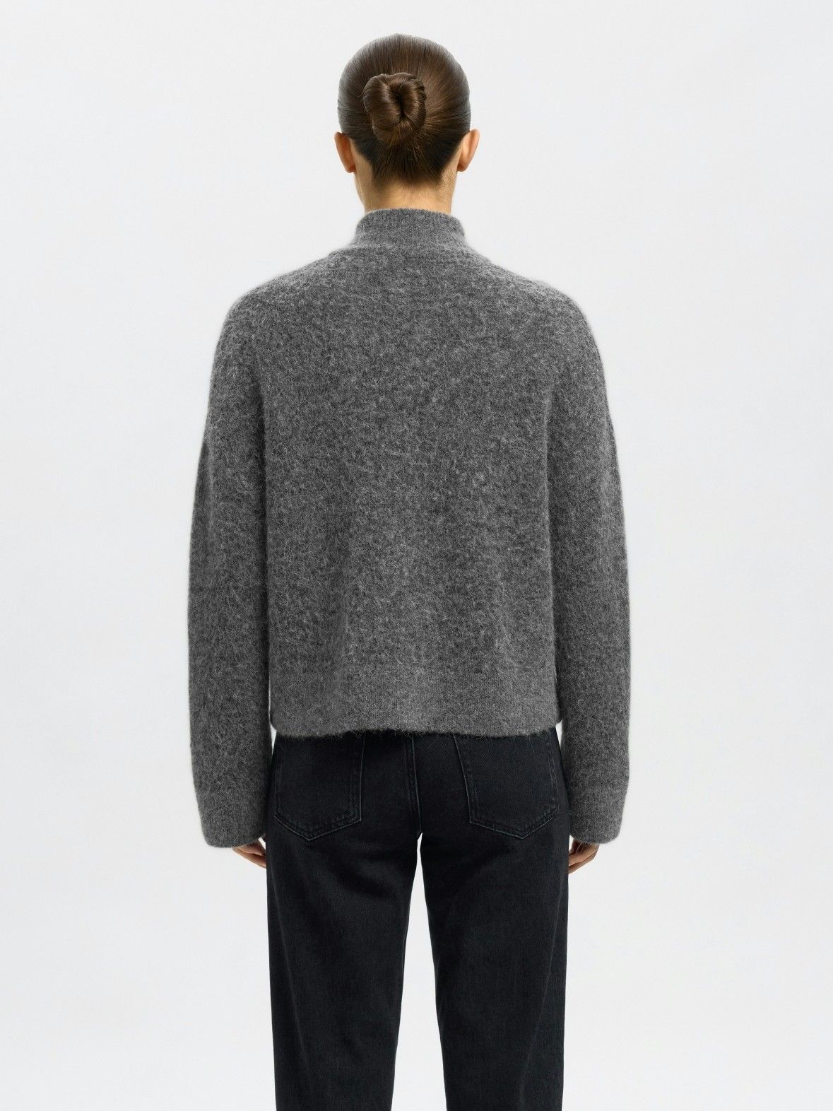 SELECTED FEMME - VEST - Grijs