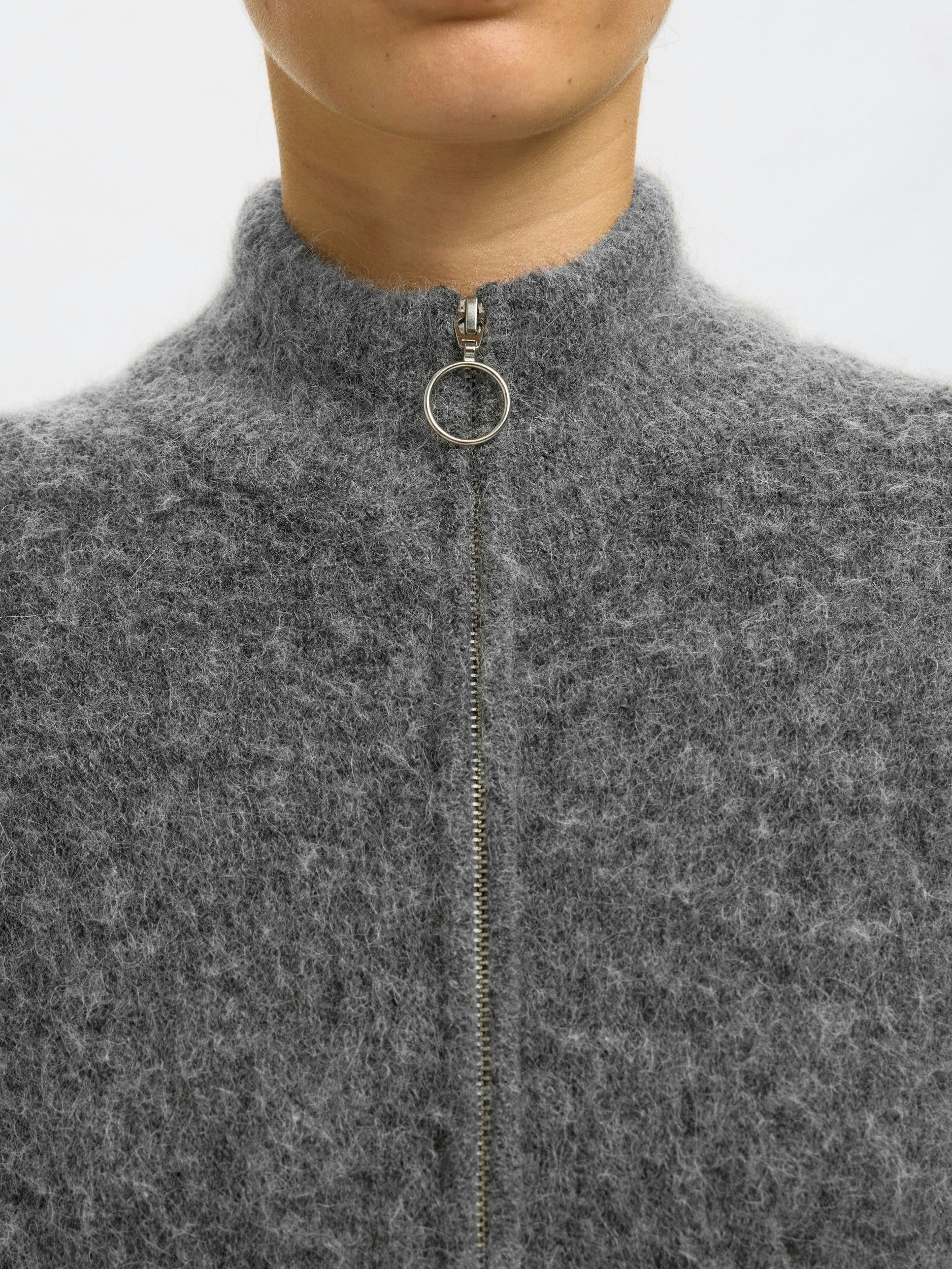 SELECTED FEMME - VEST - Grijs