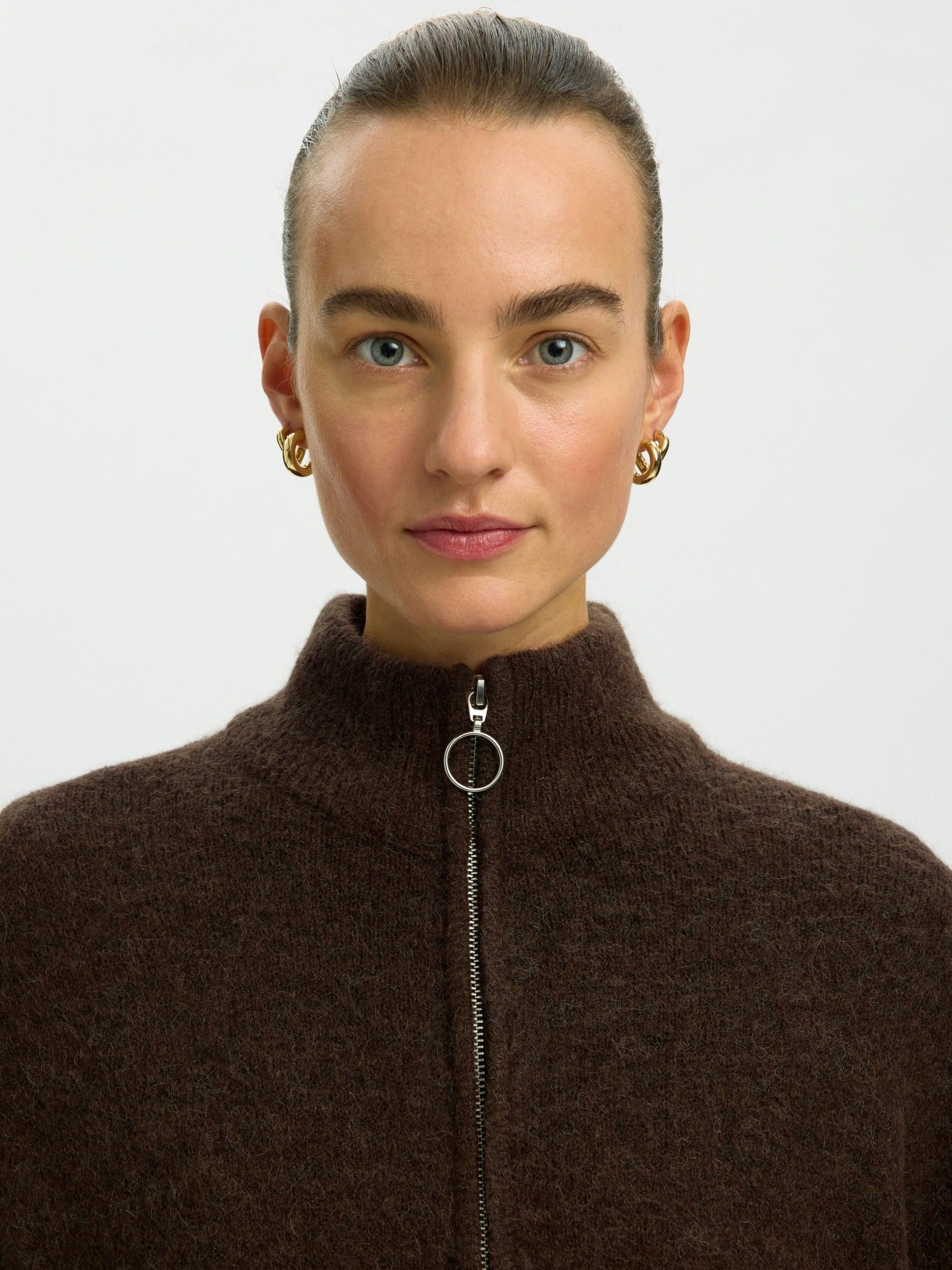 SELECTED FEMME - VEST - Bruin