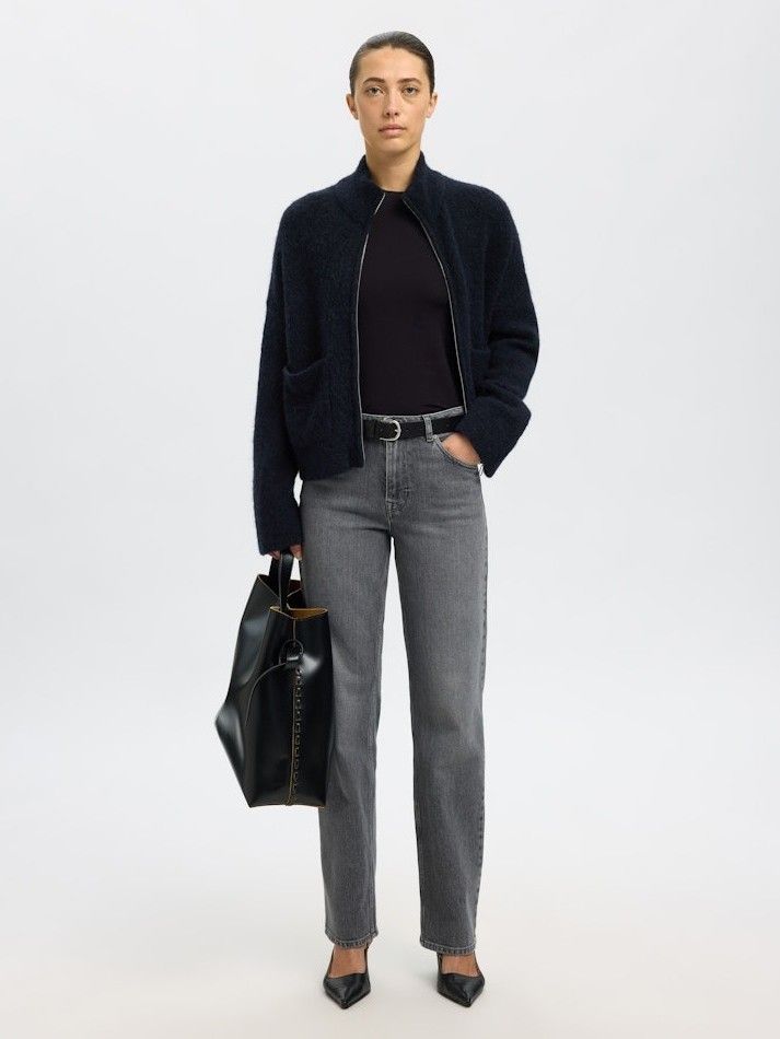SELECTED FEMME - VEST - Blauw