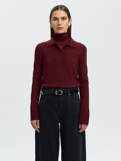 SELECTED FEMME - SHIRT - Rood