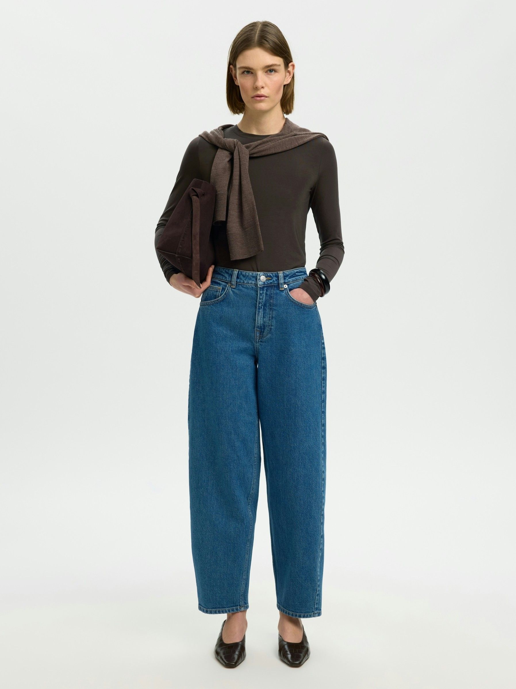 SELECTED FEMME - SHIRT - Bruin
