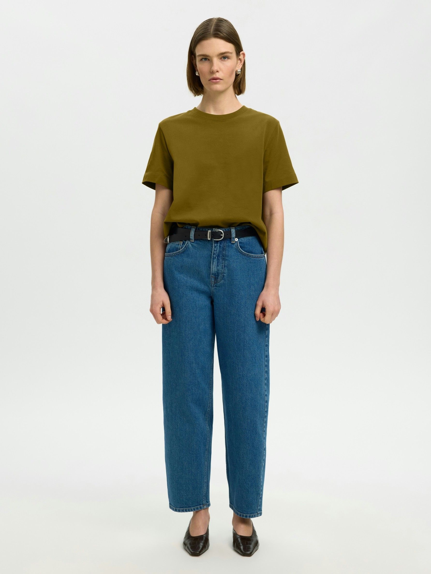 SELECTED FEMME - SHIRT - Groen