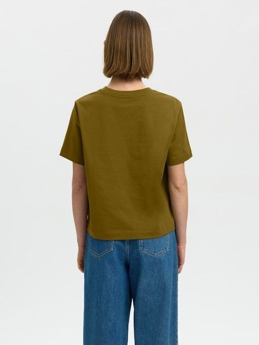 SELECTED FEMME - SHIRT - Groen