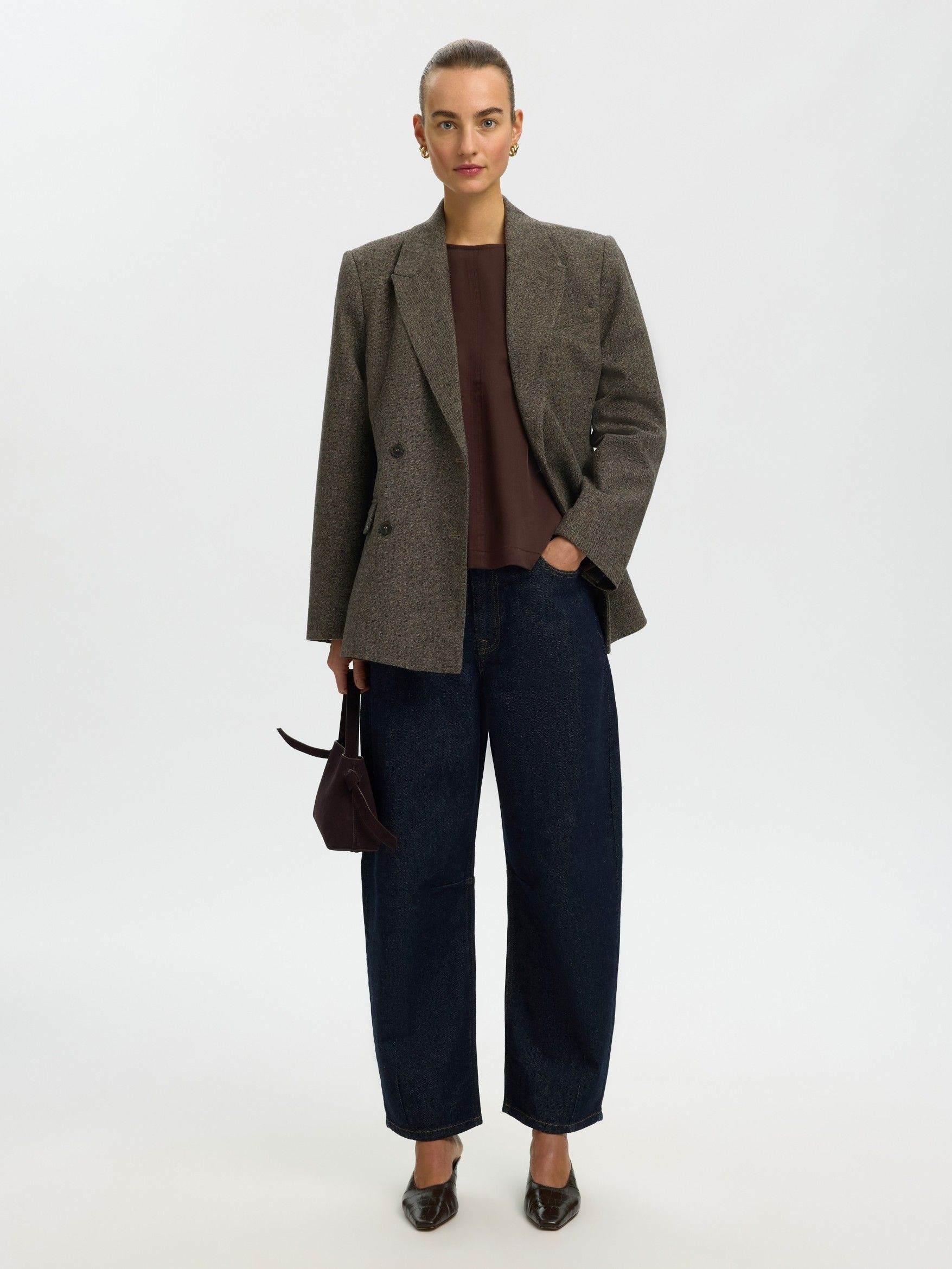 SELECTED FEMME - SHIRT - Bruin