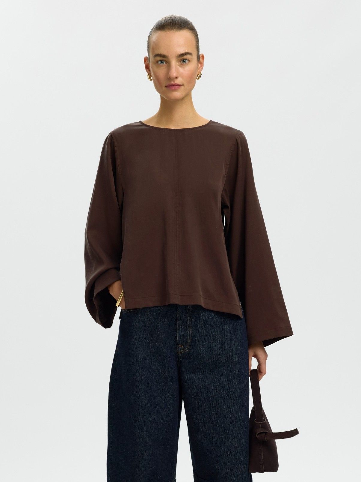 SELECTED FEMME - SHIRT - Bruin
