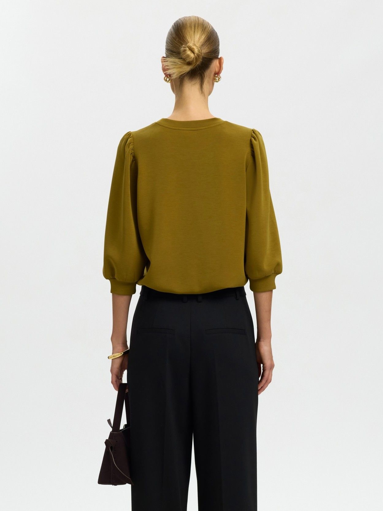 SELECTED FEMME - SHIRT - Groen